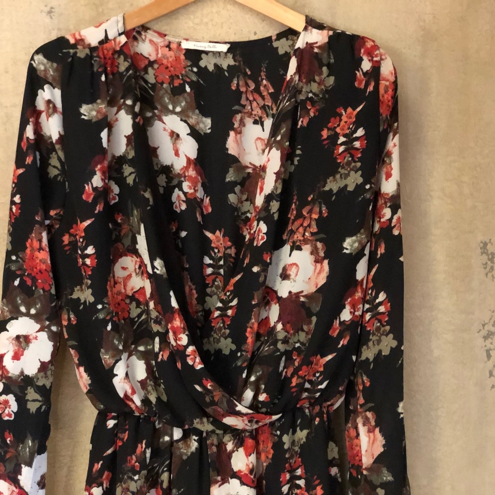 Honey Belle Floral Romper